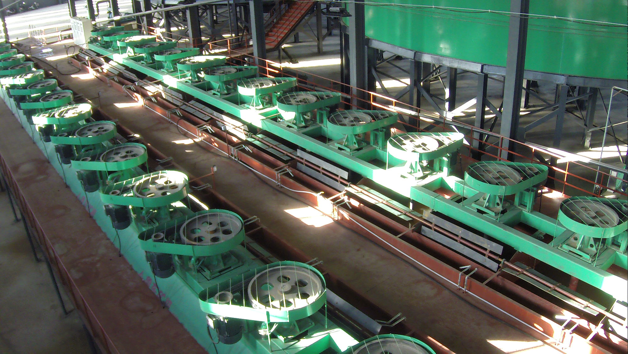 內(nèi)蒙烏蘭察布銀礦生產(chǎn)線(xiàn)